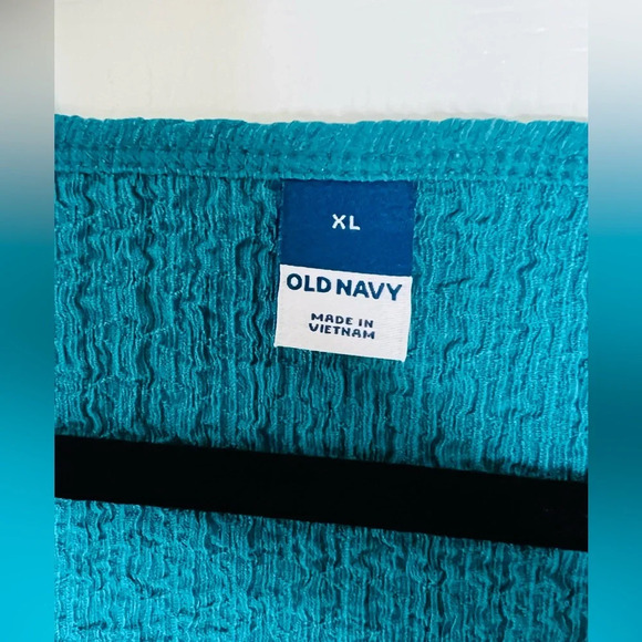 ⭐️ NWT Old Navy Square-Neck Textured Tank Top, Fermented Jade, Size XL (16/18) - Picture 7 of 8